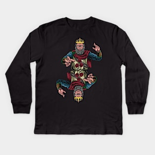 black magic king 1 Kids Long Sleeve T-Shirt